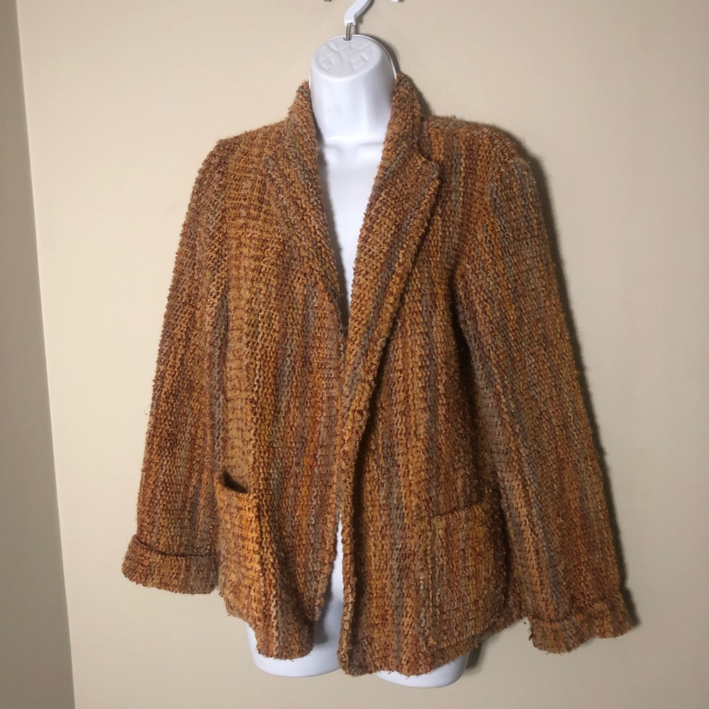 Vintage 70s Woven Blazer